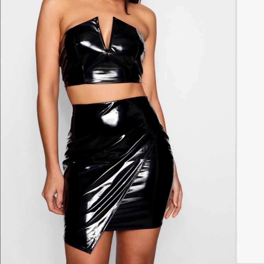 Boohoo 2 piece Skirt Set